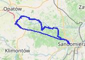 Trasa z dnia 2017-10-21 13:35 - mapa trasy gps - rower trekkingowy