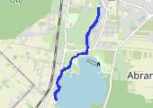 rozruch przed 1 2M - mapa trasy gps - bieganie