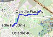 Trasa z dnia 2017-10-22 06:58 - mapa trasy gps - marsz