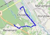 Trasa z dnia 2017-10-22 17:49 - mapa trasy gps - marsz
