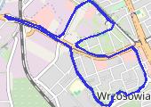 Trasa z dnia 2017-10-22 20:24 - mapa trasy gps - marsz