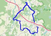 Trasa z dnia 2017-10-21 19:42 - mapa trasy gps - bieganie