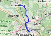 Trasa z dnia 2013-06-24 07:57 - mapa trasy gps - rower trekkingowy