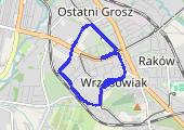 Trasa z dnia 2017-10-23 20:18 - mapa trasy gps - marsz