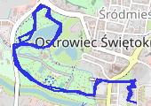 Trasa z dnia 2017-10-24 18:50 - mapa trasy gps - bieganie
