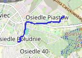 Trasa z dnia 2017-10-27 06:05 - mapa trasy gps - marsz