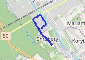 Trasa z dnia 2017-10-27 19:38 - mapa trasy gps - bieganie