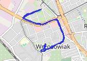 Trasa z dnia 2017-10-26 21:27 - mapa trasy gps - marsz