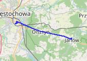 Trasa z dnia 2017-10-27 07:38 - mapa trasy gps - marsz