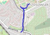 Trasa z dnia 2017-10-27 16:47 - mapa trasy gps - marsz