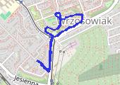 Trasa z dnia 2017-10-28 19:22 - mapa trasy gps - marsz