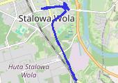 Trasa z dnia 2017-10-27 23:40 - mapa trasy gps - rower trekkingowy