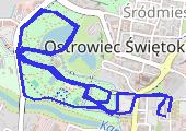 Trasa z dnia 2017-10-31 18:39 - mapa trasy gps - bieganie