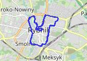 Trasa z dnia 2013-06-24 17:43 - mapa trasy gps - bieganie