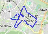 Trasa z dnia 2017-11-03 22:12 - mapa trasy gps - bieganie