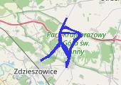 Trasa z dnia 2013-06-24 21:12 - mapa trasy gps - rower szosowy