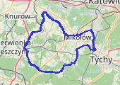 Trasa z dnia 2017-11-06 14:41 - mapa trasy gps - rower szosowy