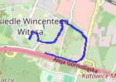Trasa z dnia 2017-11-07 19:50 - mapa trasy gps - bieganie