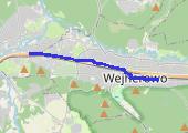 Trasa z dnia 2017-11-07 06:37 - mapa trasy gps - rower trekkingowy