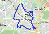 Trasa z dnia 2017-11-06 21:11 - mapa trasy gps - bieganie