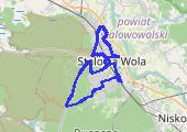 Trasa z dnia 2017-11-09 17:24 - mapa trasy gps - rower trekkingowy