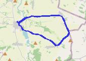 Trasa z dnia 2017-05-18 20:17 - mapa trasy gps - bieganie