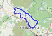 Trasa z dnia 2017-11-10 16:53 - mapa trasy gps - rower trekkingowy