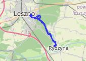 Trasa z dnia 2017-04-22 13:35 - mapa trasy gps - rower górski