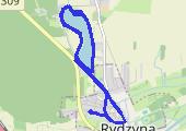 Trasa z dnia 2017-04-10 18:37 - mapa trasy gps - rower górski