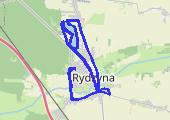 Trasa z dnia 2017-04-09 19:15 - mapa trasy gps - rower górski