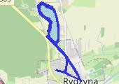 Trasa z dnia 2017-03-28 19:22 - mapa trasy gps - rower górski