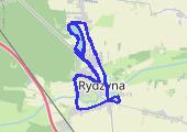 Trasa z dnia 2017-03-25 18:09 - mapa trasy gps - rower górski