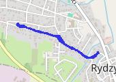 Trasa z dnia 2017-03-21 17:14 - mapa trasy gps - rower górski