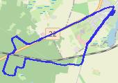 Trasa z dnia 2017-11-11 10:02 - mapa trasy gps - bieganie
