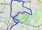 Trasa z dnia 2017-11-11 10:59 - mapa trasy gps - bieganie