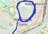 Trasa z dnia 2017-11-05 13:07 - mapa trasy gps - bieganie