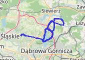 11.11.2017 - mapa trasy gps - rower szosowy