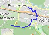Ślad_2017-11-11 063356 - mapa trasy gps - rower górski