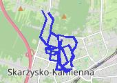 Trasa z dnia 2017-11-12 14:06 - mapa trasy gps - rower górski