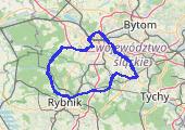 Trasa z dnia 2017-11-12 15:14 *Cuda się zdarzają - Radiostacja w Gliwicach*. - mapa trasy gps - rower szosowy