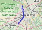 Trasa z dnia 2017-11-12 20:47 - mapa trasy gps - rower górski