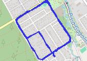 Trasa z dnia 2017-11-12 19:22 - mapa trasy gps - bieganie