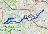 Trasa z dnia 2017-11-12 12:09 - mapa trasy gps - rower górski
