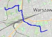 Trasa z dnia 2017-11-13 06:54 - mapa trasy gps - rower górski