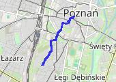 Trasa z dnia 2017-11-13 07:47 - mapa trasy gps - rower górski