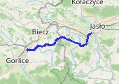 Trasa z dnia 2017-11-13 08:25 - mapa trasy gps - rower górski