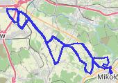 Trasa z dnia 2017-11-14 12:25 *Tegoroczne szesnaście tysięcy*. - mapa trasy gps - rower szosowy