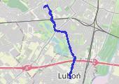 2017-11-14 - mapa trasy gps - rower górski