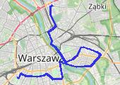 20171114b - mapa trasy gps - rower górski