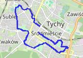 Trasa z dnia 2017-11-14 21:22 - mapa trasy gps - bieganie